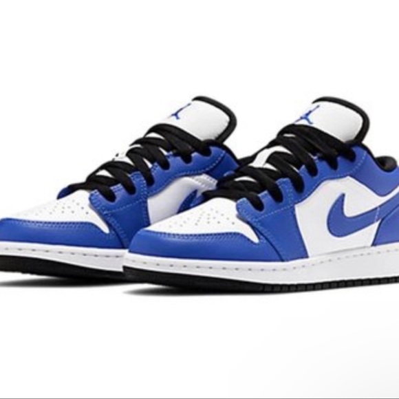 jordan retro blue royal blue//size 5.5Y 6.5 womens - Picture 2 of 2